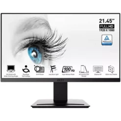 MSI PRO MP223 Monitor  ( 21.5" - 100 Hz -VA- FHD - Flat  )