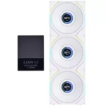 Lian Li UNI FAN TL120 LCD RGB Fan - White (Triple Pack) | G99.12TLLCD1W.00 - Image 3