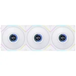 Lian Li UNI FAN TL120 LCD RGB Fan - White (Triple Pack) |G99.12TLLCD1W.00