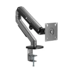 WJ Coolman Pro Spring Assisted Single Gaming Monitor Arm - Black