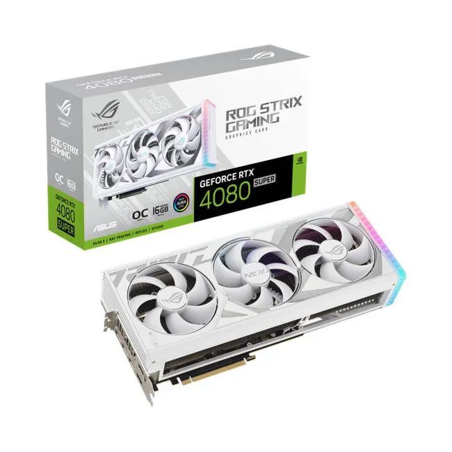 4080 Super Strix White ASUS ROG Strix RTX 4080 SUPER 16GB GDDR6X White Edition