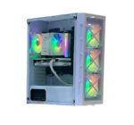 Full White Gaming Setup |  PC(i5-12th Gen / 4060 TI 8GB  /  Monitor / Desk / Chair / Keyboard / Mouse / Headset / Mousepad | [ Customizable ] - Image 8