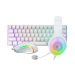 Redragon S129W Premium  3-in-1 Gaming Combo Set - White (Red Switches) - Image 4
