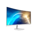 MSI PRO MP341CQW Monitor   ( 32" , 2K, 100 Hz , VA , 1MS MRPT , Curved) - White - Image 3