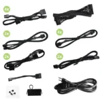 EVGA SuperNOVA 1300 P+ | 1300 W 80+ Platinum Modular  Power Supply ( Black )  | 220-PP-1300-X1 - Image 2