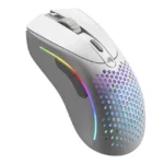 Glorious Model D 2 Wireless Optical RGB Gaming Mouse - White - Image 2
