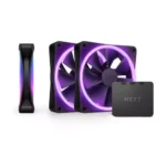NZXT F120 RGB DUO Triple Pack - High-Performance ARGB Case Fans | RF-D12TF-B1