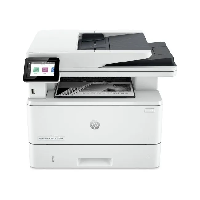 1 hp laserjet pro mfp 4103fdw printer