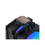 Xigmatek AK6 Digital Dual Tower CPU Cooler (ARGB, 240W TDP) - Black - Image 6