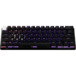 Logitech G PRO X 60 LIGHTSPEED Wireless Keyboard - 60% Compact, BT & USB-C, 65H Battery, LIGHTSYNC RGB, GX Tactile Optical Switches, US Layout, Black | 920-011911 - Image 4