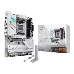 ASUS ROG STRIX B850-A Gaming WiFi AM5 DDR5 ATX Motherboard - White
