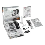 ASUS ROG STRIX B850-A Gaming  WiFi AM5 DDR5 ATX Motherboard - White - Image 9