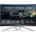 AOC AGON PD27 - 27 Inch QHD Curved Gaming Monitor, 240Hz, 0.5ms, VA, HDR 400, Freesync Premium, Speakers (2560x1440 @ 240Hz, 550cd/m², HDMI 2.0 x 2, DisplayPort 1.4 x 2, USB 3.2) - Image 2