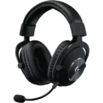 Logitech PRO X Gaming Headset (50mm PRO-G Drivers, 7.1 Surround Sound, Blue VO!CE Mic, Wired - Black)