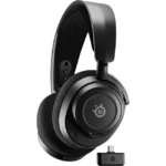 SteelSeries Arctis Nova 7 Wireless Gaming & Mobile Headset (Nova Acoustic System, 2.4GHz & Bluetooth, 38Hr Battery, USB-C, ClearCast Gen2 Mic ) - Black
