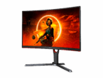 AOC C27G3 27 inch (VA) Curved Gaming Monitor, FHD, 165Hz, 1ms, HDR Mode, 1000R Curvature, HDMI 1.4 x 2, DisplayPort 1.2 x 1, AMD FreeSync Premium Black - Image 3