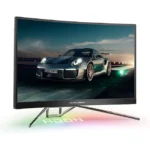 AOC AGON PD27 - 27 Inch QHD Curved Gaming Monitor, 240Hz, 0.5ms, VA, HDR 400, Freesync Premium, Speakers (2560x1440 @ 240Hz, 550cd/m², HDMI 2.0 x 2, DisplayPort 1.4 x 2, USB 3.2) - Image 5