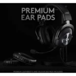 Logitech PRO X Gaming Headset (50mm PRO-G Drivers, 7.1 Surround Sound, Blue VO!CE Mic, Wired - Black) - Image 6