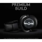 Logitech PRO X Gaming Headset (50mm PRO-G Drivers, 7.1 Surround Sound, Blue VO!CE Mic, Wired - Black) - Image 7