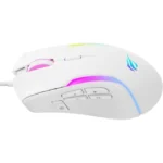 Havit MS1033 RGB Wired Gaming Mouse - White - Image 3