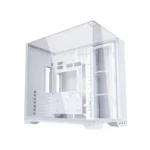 LIAN LI O11 Vision Compact Dual Chamber , Dual Top Panels Glass / Mesh 11 Fans support - White