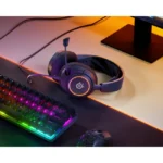 SteelSeries Arctis Nova 3 – Multi-Platform Premium Wired RGB Gaming Headset - Black - Image 2