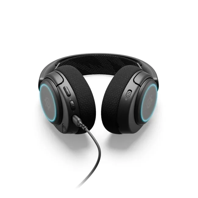 SteelSeries Arctis Nova 3 – Multi-Platform Premium Wired RGB Gaming Headset - Black - Image 3