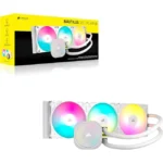 Corsair NAUTILUS 360 ARGB Liquid CPU Cooler - White - Image 10