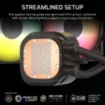 Corsair NAUTILUS 240mm ARGB Liquid CPU Cooler - Black - Image 14