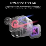 Corsair NAUTILUS 240mm ARGB Liquid CPU Cooler - White - Image 7