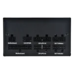 Silverstone DA850R -  850W+80 Gold Modular Certified ATX 3.0  PCIE 5.0 Power Supply  - Black - Image 2