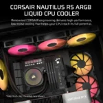 Corsair NAUTILUS 240mm ARGB Liquid CPU Cooler - Black - Image 15