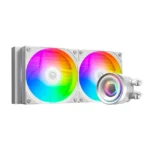 ID COOLING FX240 Infinity 240mm ARGB CPU Liquid Cooler - White
