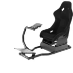 GAMEON Pro Racing Simulator Cockpit With Gear Shifter Mount - Black - Image 3