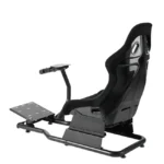 GAMEON Pro Racing Simulator Cockpit With Gear Shifter Mount - Black - Image 4