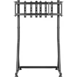 Thermaltake Triple Racing Monitor Stand, Fine Texture Black Powder Coated Steel Frame, Supports A Maximum Of Three 32” Monitors Mounting, Compatible With GR500 Racing Simulator Cockpit - Black - Image 4