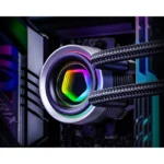 ID COOLING FX240 Infinity 240mm ARGB CPU Liquid Cooler - Black - Image 2