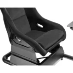 GAMEON Pro Racing Simulator Cockpit With Gear Shifter Mount - Black - Image 8