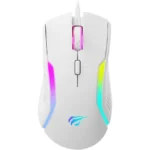 Havit MS1033 RGB Wired Gaming Mouse - White