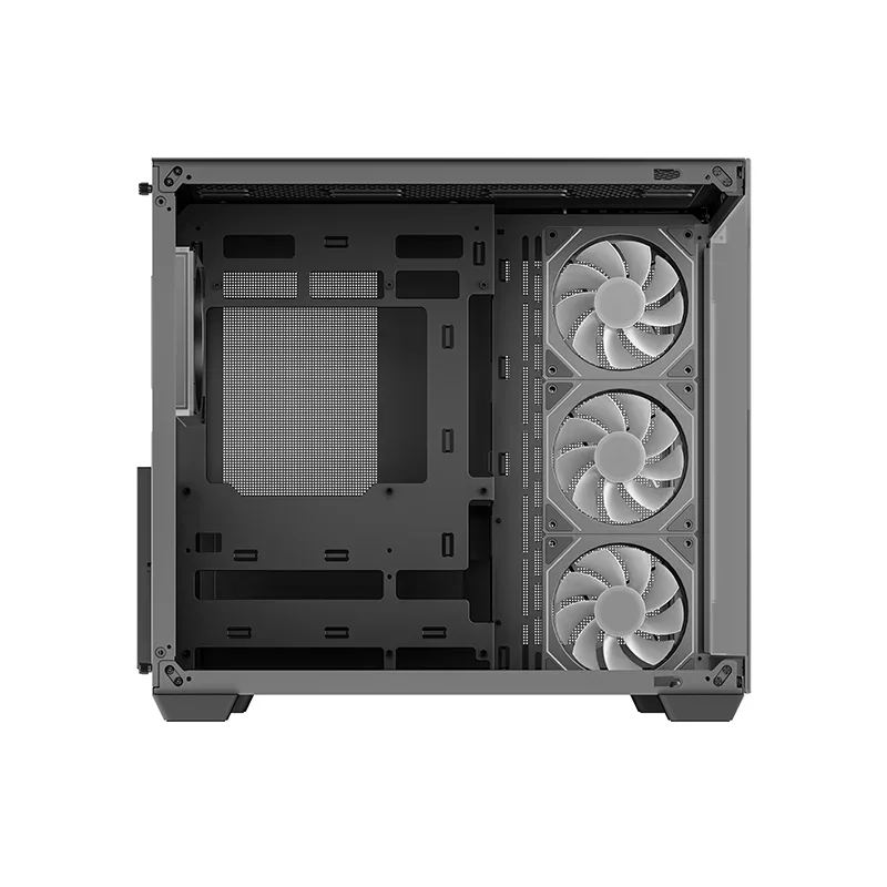 Deepcool CG530 4F Mid Tower Case 4 ARGB Fans - Black - Image 3