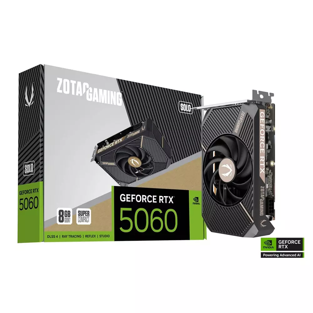 Nvidia GeForce RTX 5060 8GB - Zotac Solo - Image 1