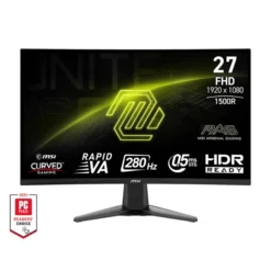 MSI MAG 276CXF Gaming Monitor ( 27" / FHD / 280 Hz / VA / Curved / 0.5 ms)