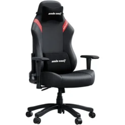 AndaSeat Luna Gaming Chair (PVC Leather - 1D Armrest - 160° Tilt - Black/Red) | AD18-44-BR-PV