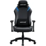 AndaSeat Luna Gaming Chair (PVC Leather - 1D Armrest - 160° Tilt - Black/Blue) | AD18-44-BS-PV