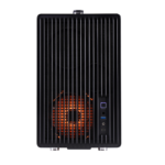 WJ COOLMAN A3 MINI ITX PC Case BLACK 3 UNI FAN BLACK - Image 2
