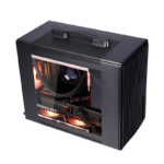 WJ COOLMAN A3 MINI ITX PC Case BLACK 3 UNI FAN BLACK