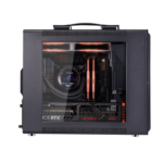WJ COOLMAN A3 MINI ITX PC Case BLACK 3 UNI FAN BLACK - Image 5