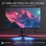 Redragon GIAGATE GMU27 Gaming Monitor  ( 27" / 4K / 160Hz /IPS/ Flat / 1 ms) | GMU2720SUQ - Image 7