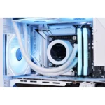 WJ COOLMAN A3 MINI ITX PC Case  3 UNI FAN WHITE - Image 5