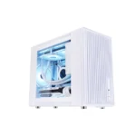 WJ COOLMAN A3 MINI ITX PC Case  3 UNI FAN WHITE - Image 3